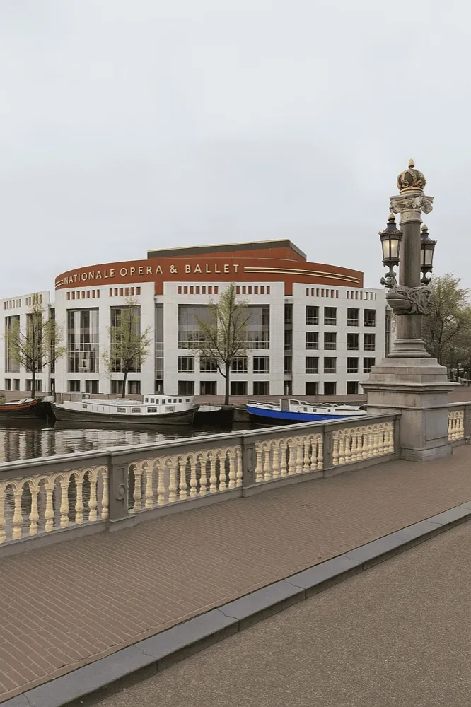 Nationale Opera & Ballet, on the former Jewish quarter
